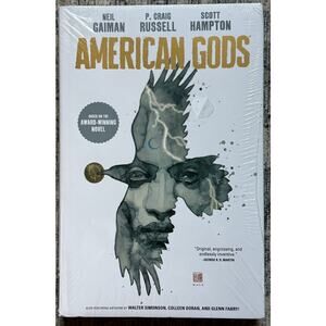 American Gods Hardcover Graphic Novel Neil Gaiman Dark Horse Sealed